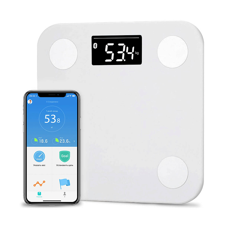 Умные весы Yunmai Mini Smart Scale White