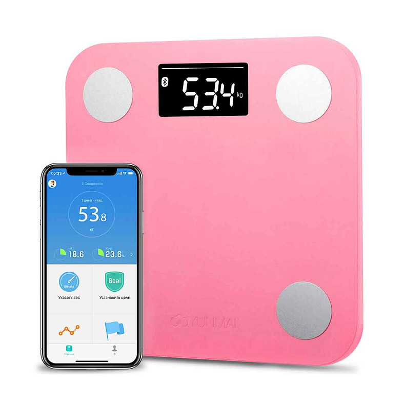Умные весы Yunmai Mini Smart Scale Pink
