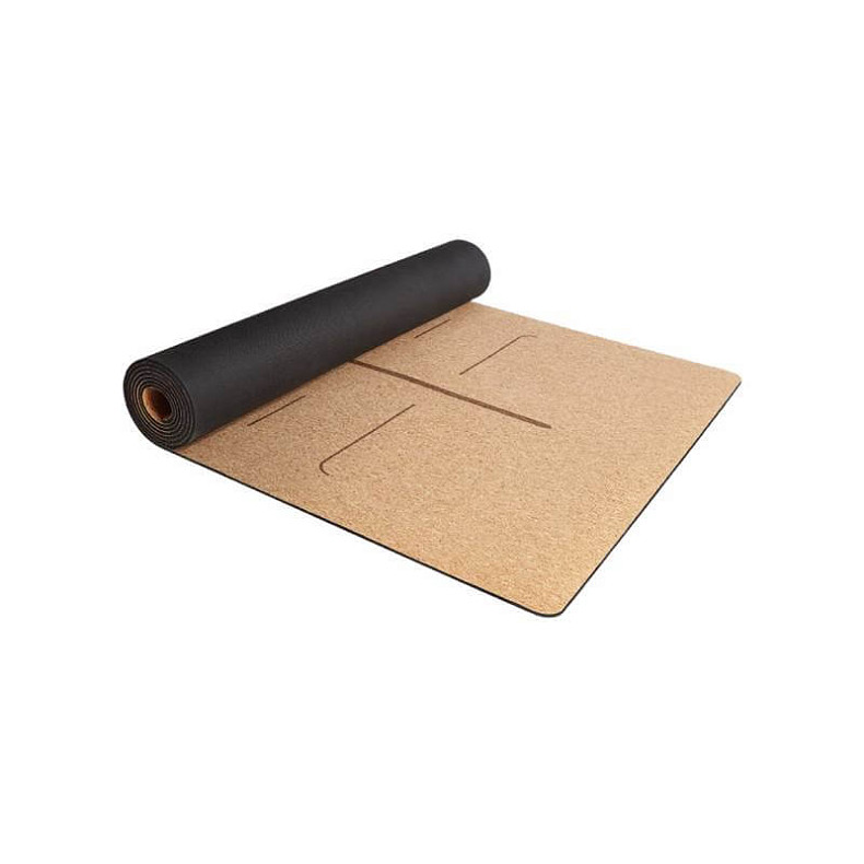 Коврик для йоги Yunmai Cork Wood Yoga Mat