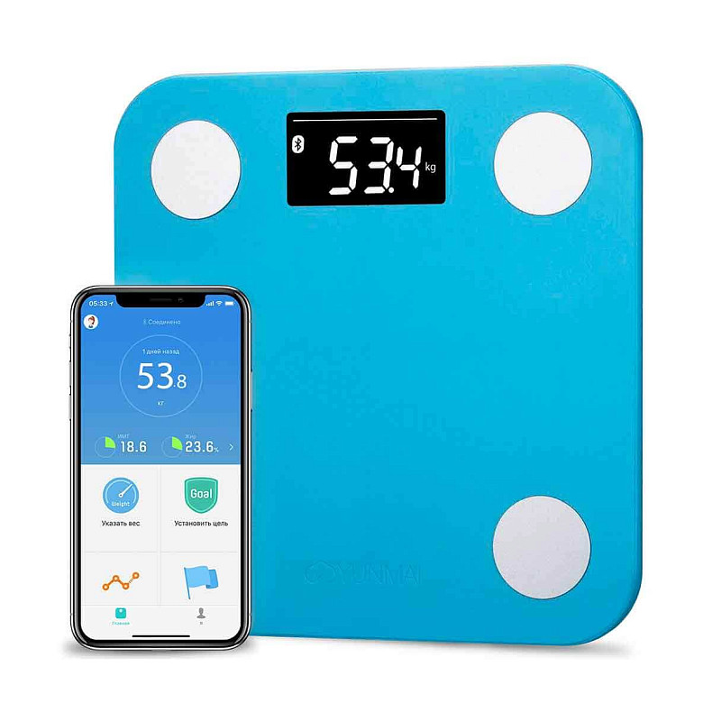 Розумні ваги Yunmai Mini Smart Scale Blue