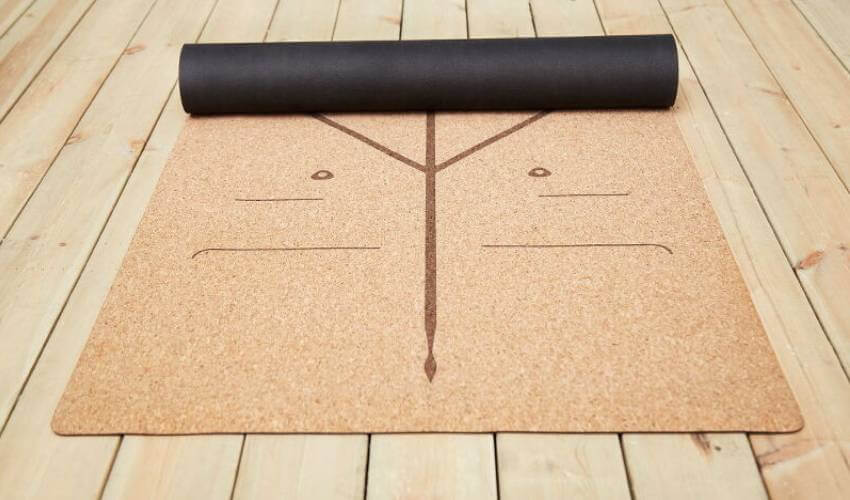 YUNMAI Cork Wood Yoga Mat (YMYG-C601)